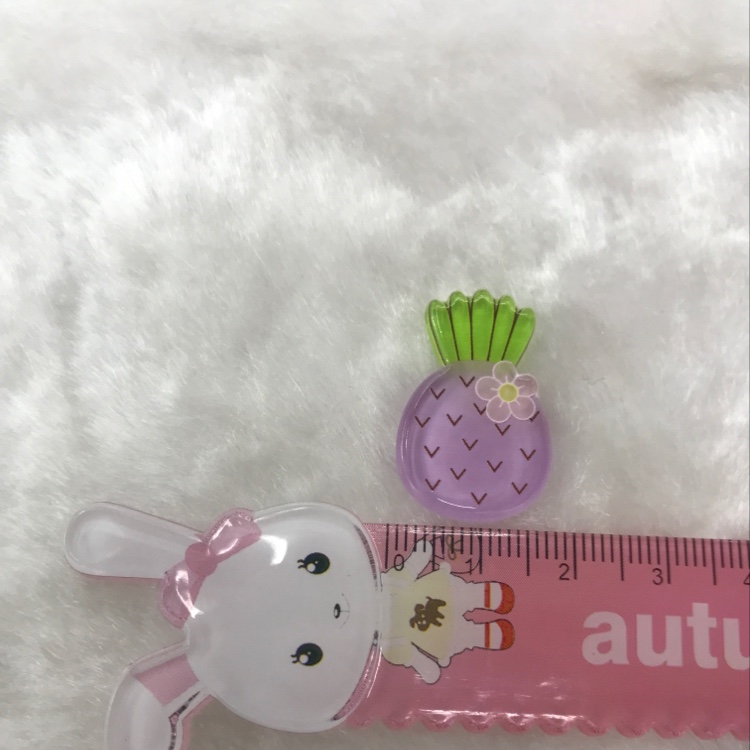 Butterfly Heart Accessories, ins Cute and Fresh Girl Fruit Series, Pineapple Factory direct sales, big discount, quality guaranteed details Picture