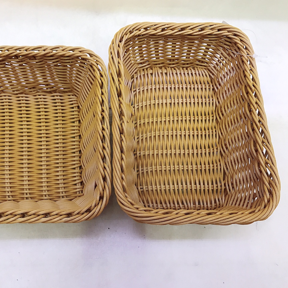 依量工艺手工编织水果篮藤编收纳篮140
