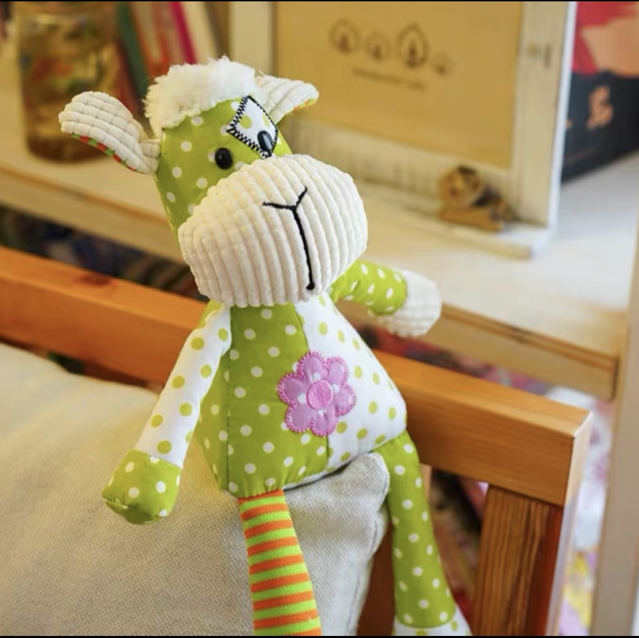 Baby plush toy to soothe sleeping cuddly calf sheep chicken Baby baby girl doll doll figure 76
