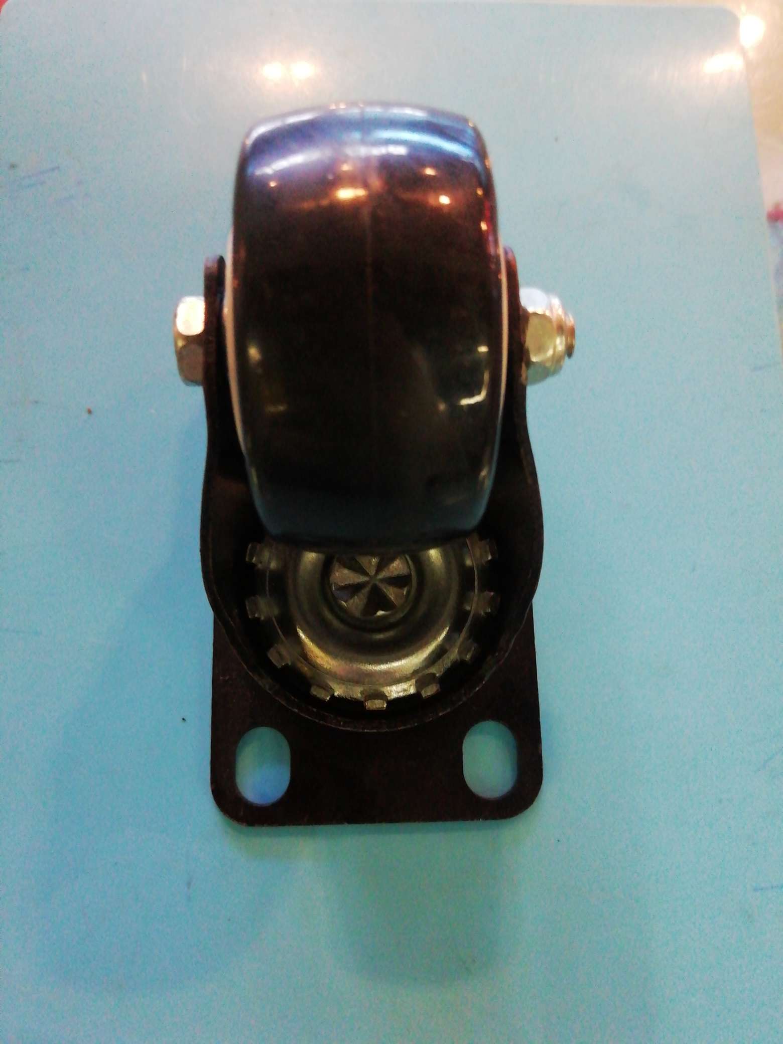 2-inch flat-bottomed gold diamond brake wheels Application Scenario