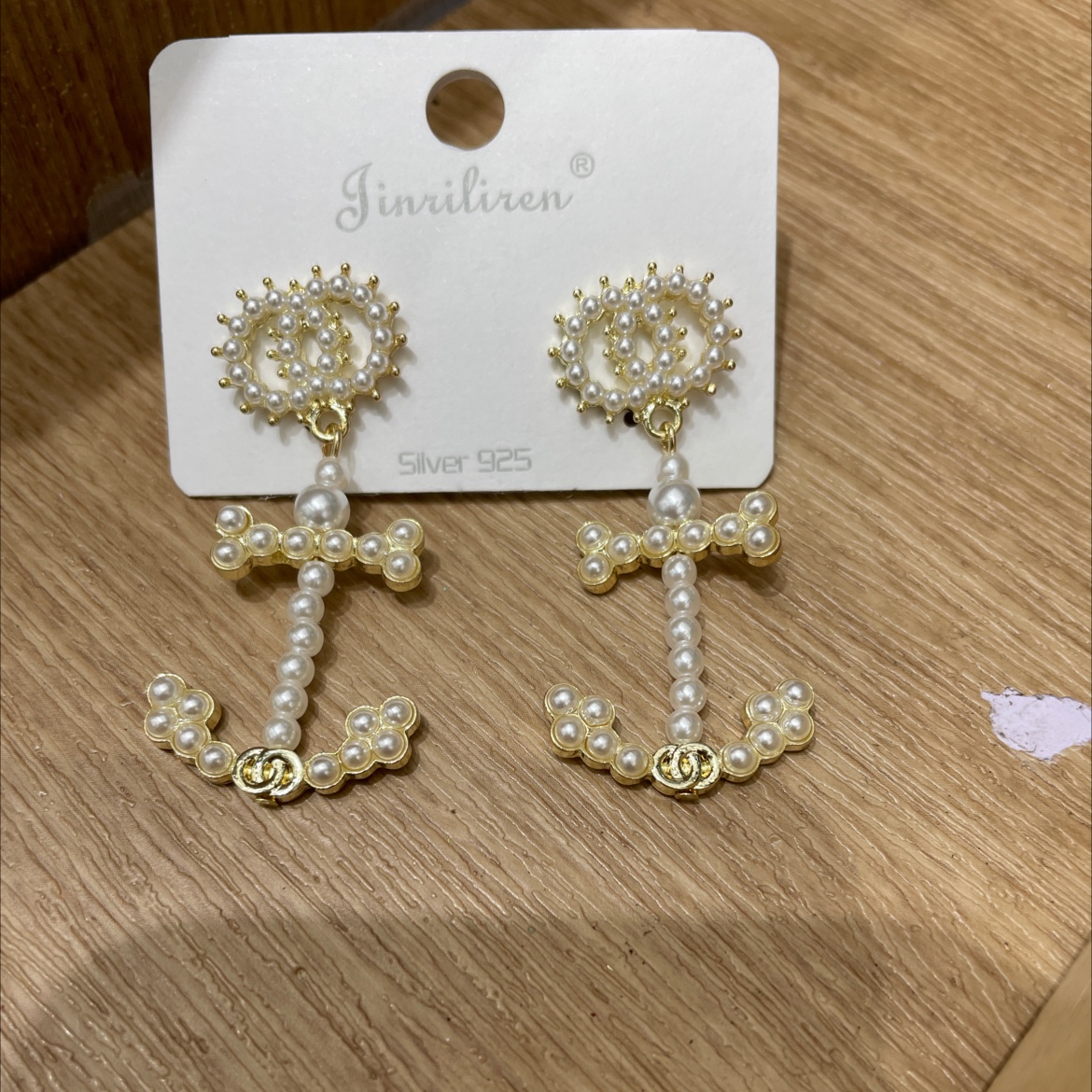 Today's beauty Korean earrings fashion generous pearls with unique temperament sweet