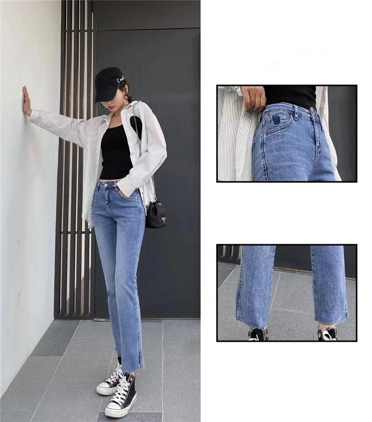 Jimmy sail verano 2021 nueva mujer blue jeans 1B2128102 details Picture