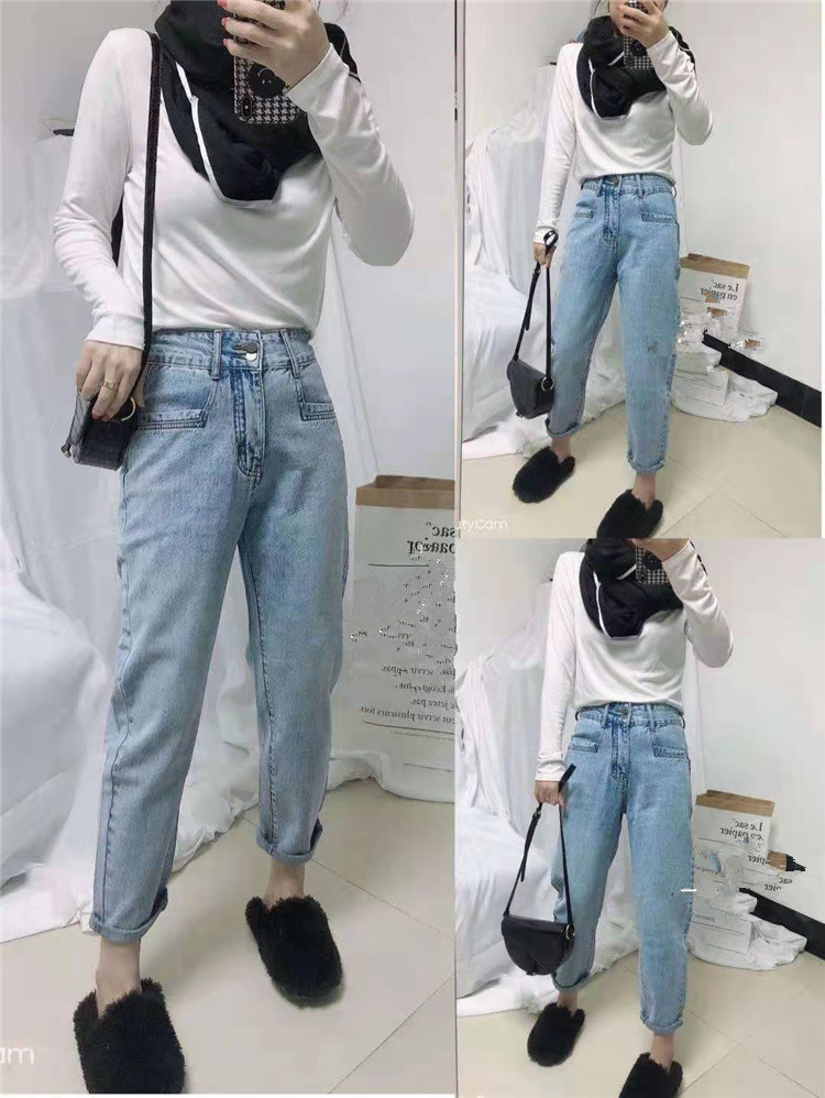 Jimmy sail verano 2021 inicio nuevos jeans azul claro 1B2128001 Item Picture