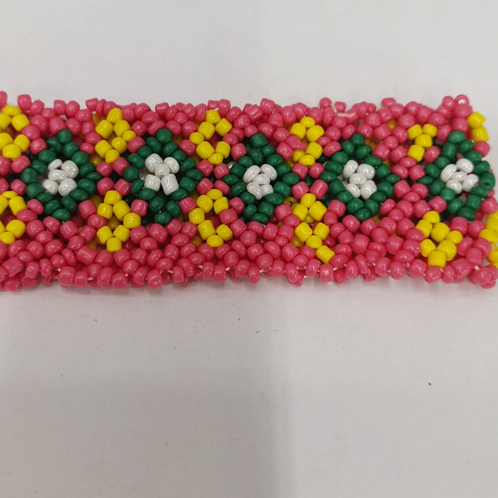 Bead woman 6/0 m bead niche original design pure handmade lovely fresh Indian bracelet 61