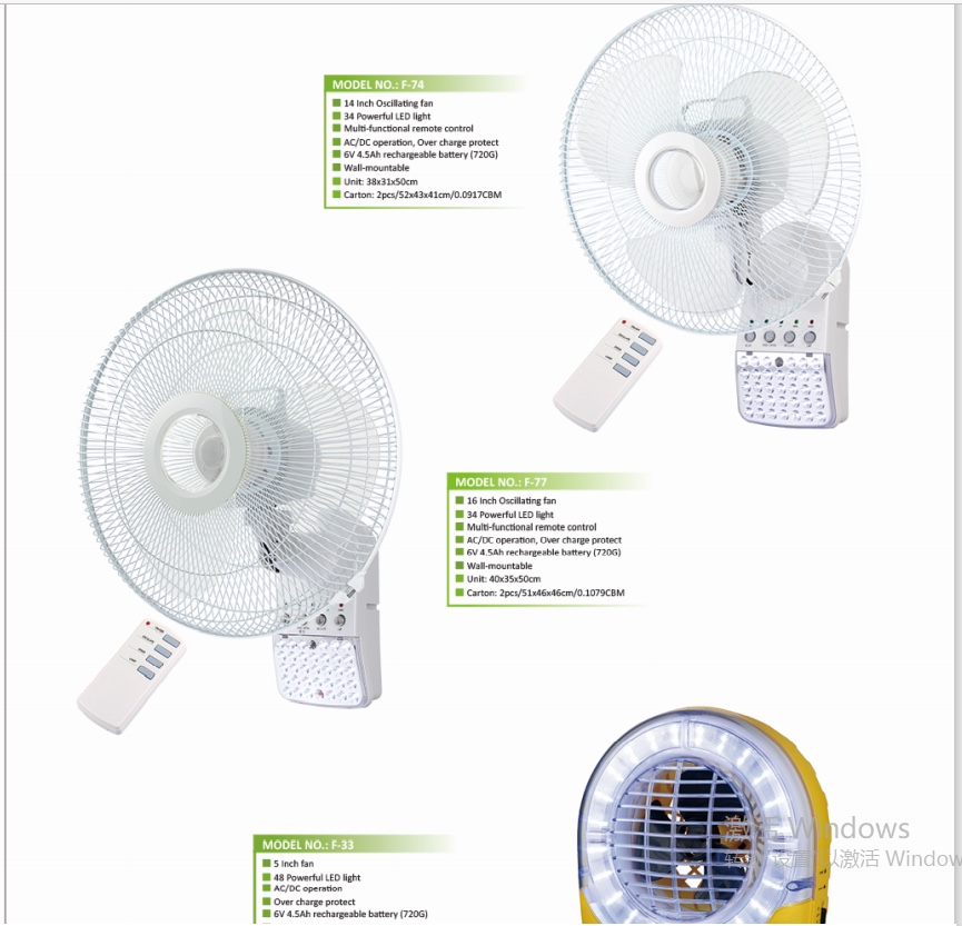 The 16-inch SOLAR floor FAN, 12V DC charging fan and vertical oscillating fan SOLAR FAN are selling well in exports detail image 5