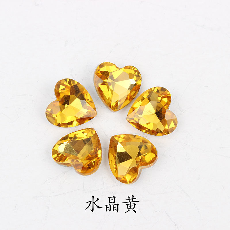 Nail art accessories: Irregular-shaped diamond flat-bottom mixed set, popular online bestseller AB color champagne color super shiny water diamond Japanese nail art accessory 345 detail image 5
