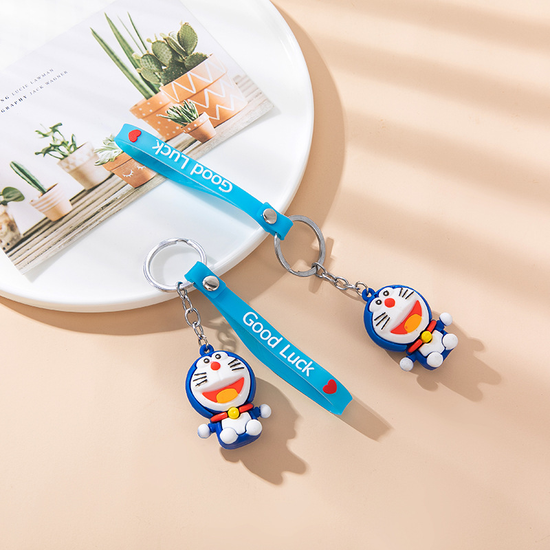 FLY551 Keychain Creative cartoon keychain Cute keychain cartoon three-dimensional keychain keychain pendant