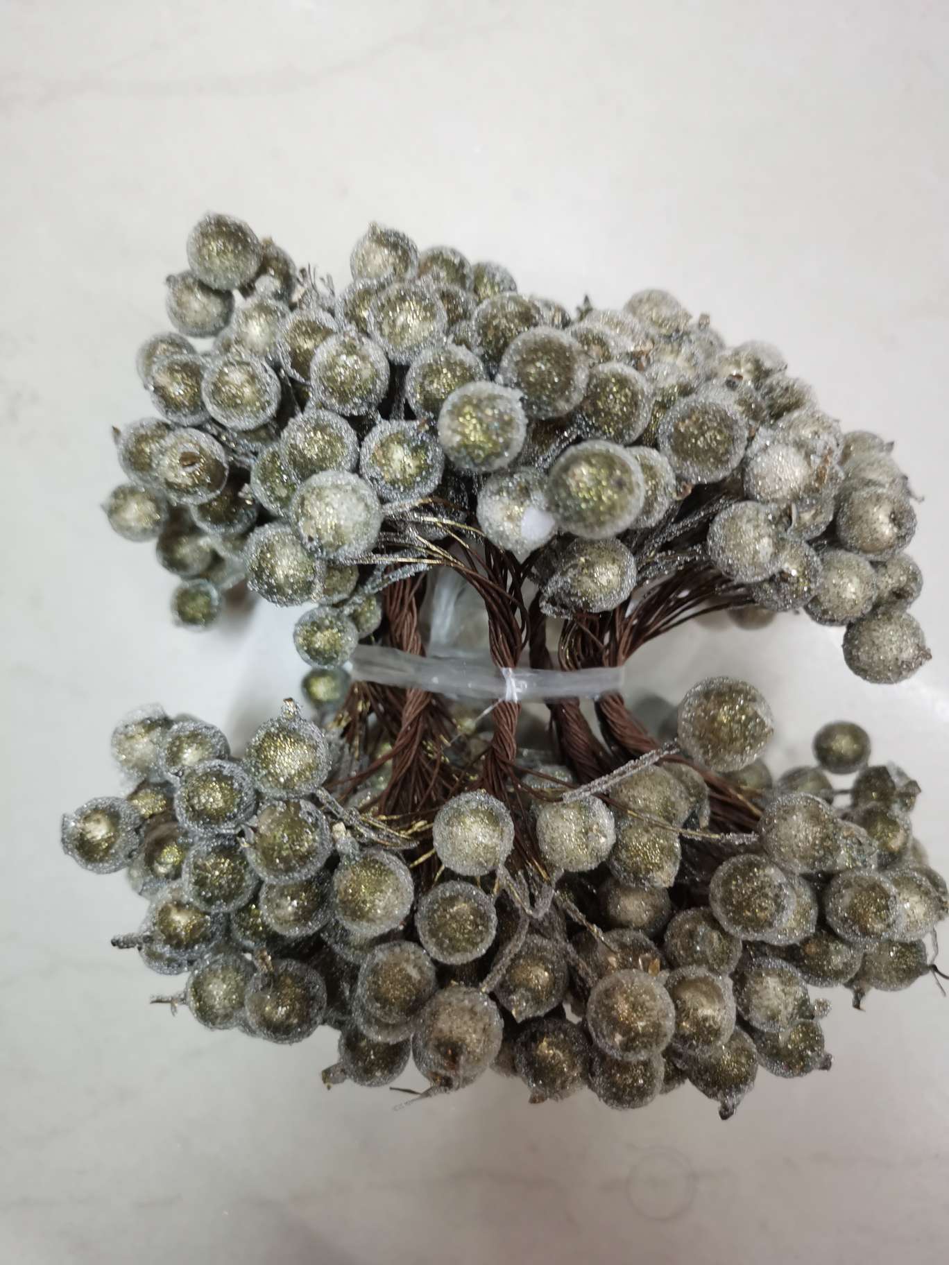 Glass fruit Christmas foam fruit DIY fruit Specification image