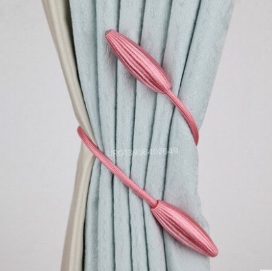 Home Curtain Holdbacks Woven Magnetic Cur Tiebacks