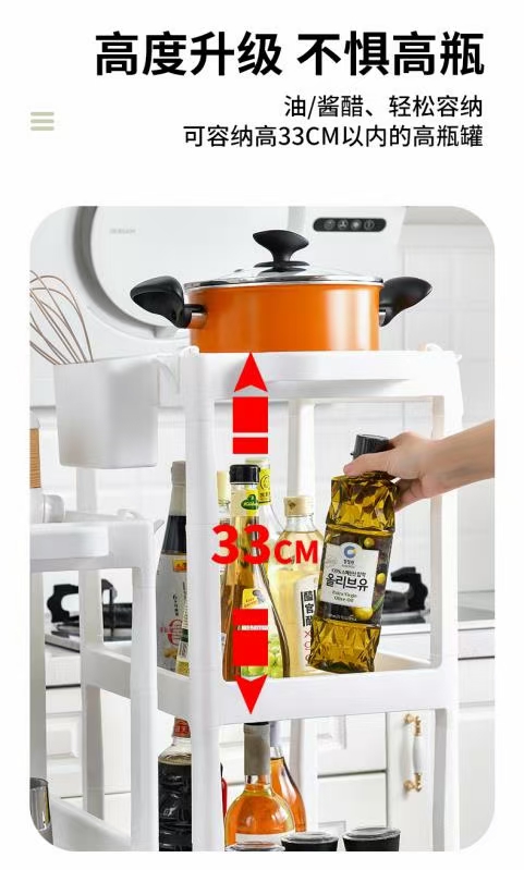 收纳柜子衣服玩具收纳箱抽屉式塑料透明多层零食整理箱储物柜滑轮细节图
