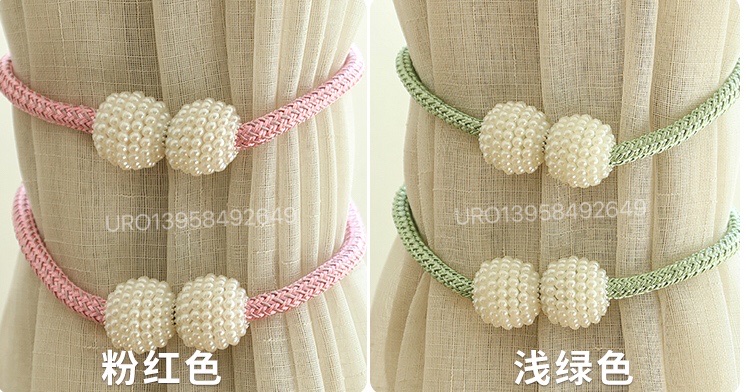 Pearl Magnetic Curtain Clip Curt Holders Tieback Clips Ha详情图4