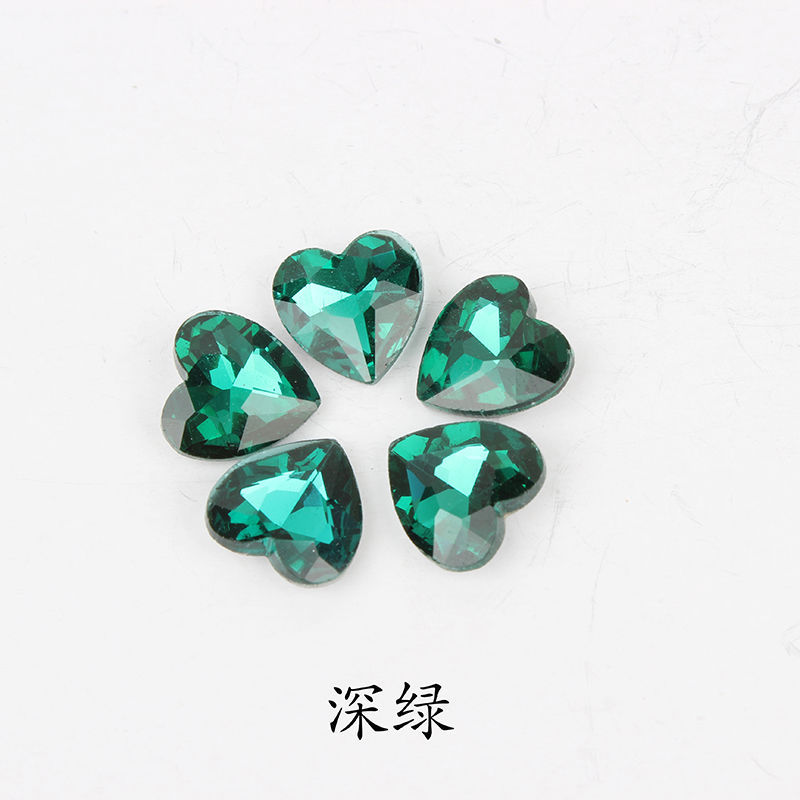 Nail art accessories: Irregular-shaped diamond flat-bottom mixed set, popular online bestseller AB color champagne color super shiny water diamond Japanese nail art accessory 345 detail image 1