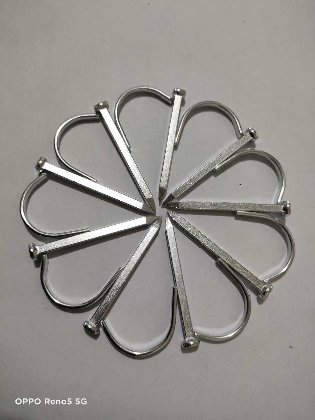 Yiwu quality goods, water pipe hook nails coated with color zinc 20 detail image 6