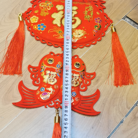 娈娈绣品节庆用品年货对联3