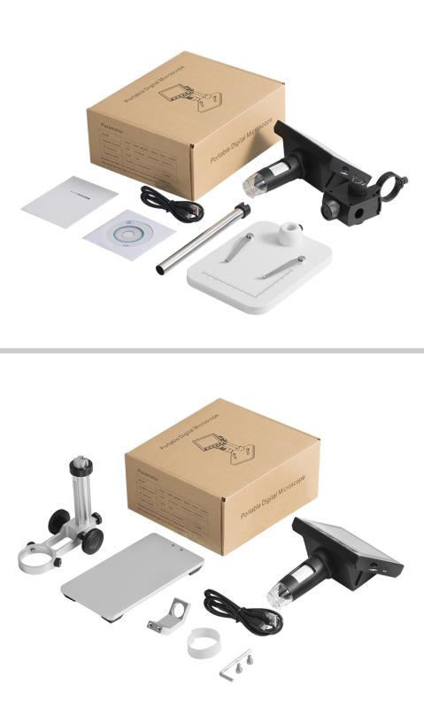 机电教学器材 DM3数码显微镜 4.3英寸高清屏 32GB内存卡 1080p画质 固定夹款支架 科教实验优选详情图12