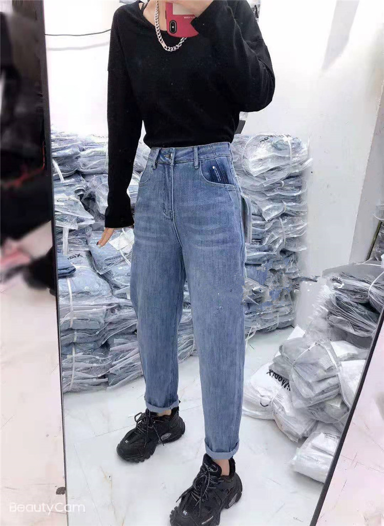 Jimmy Seio 2021 Women's Summer New Jeans Versatile 1B2128002 Application Scenario