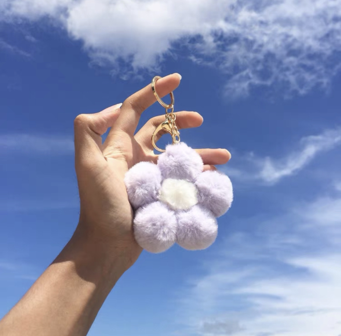 Candy-colored plush new cute little flower book backpack, super adorable doll bag, pendant, keychain, mobile phone accessory 2 detail image 1