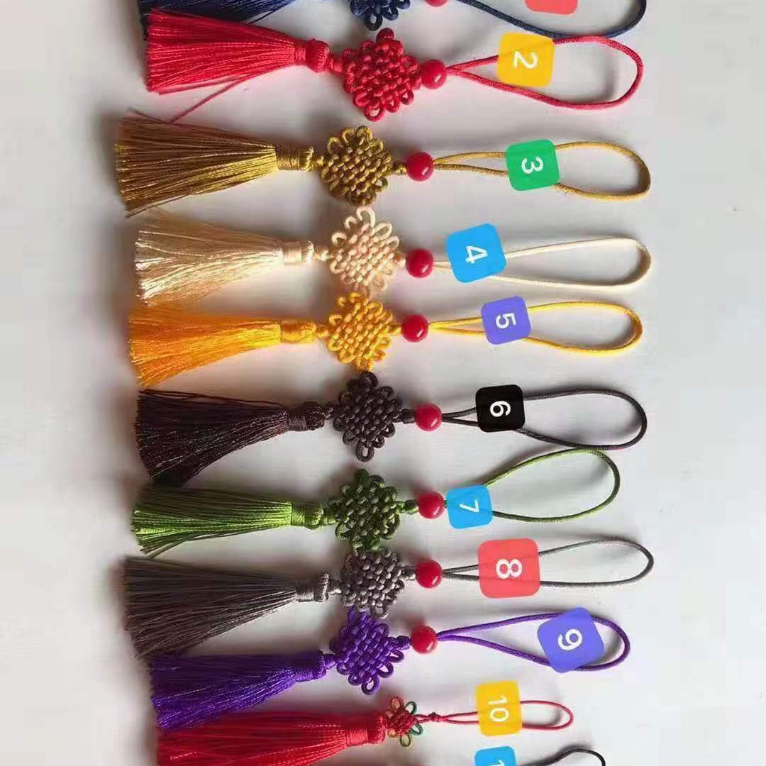 2021 new style factory direct wholesale of raw materials for Chinese knot gifts, 8 plates and 16 knots from Line 7