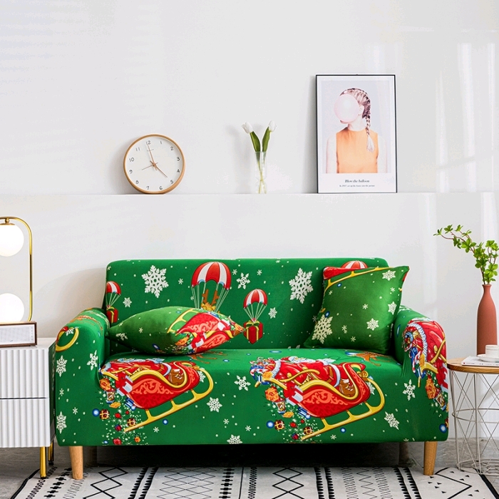 New printed elastic leather sofa cover four seasons general fabric sofa cushion cover 11