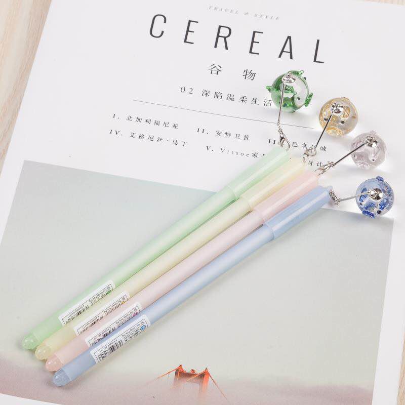 可爱挂件中性笔图