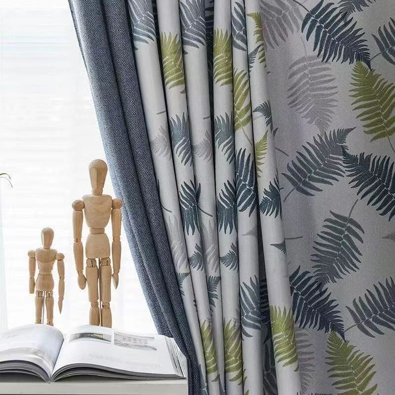 Hemp Print Classic Leaf Pattern details Picture
