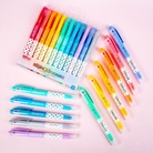 厂家直销学生12色荧光笔变色初中手账笔学习用品绘画动漫标记笔