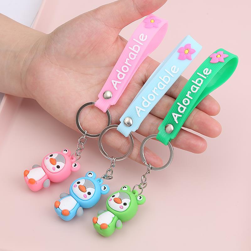 FLY564 Keychain Creative cartoon keychain Cute keychain cartoon three-dimensional keychain keychain pendant