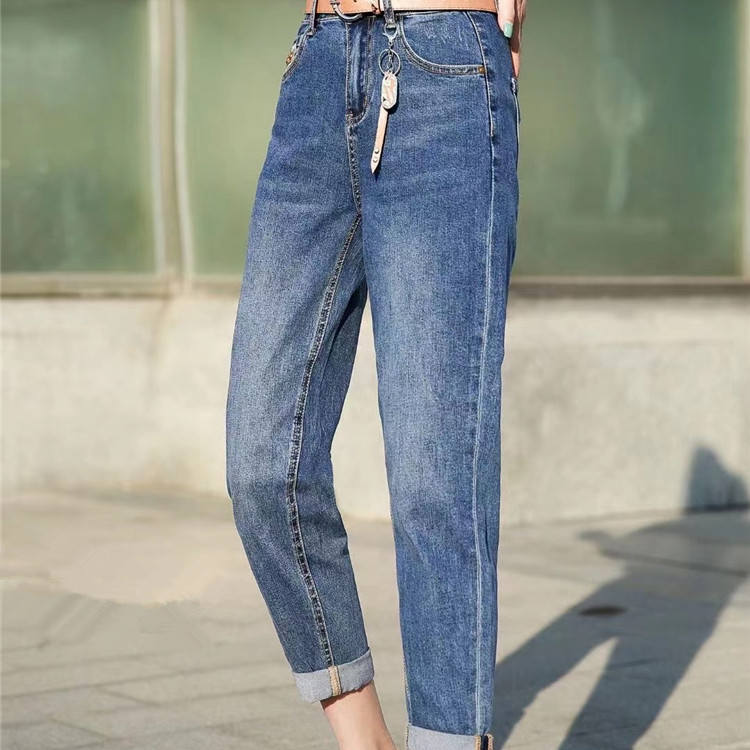 Jimmy Seio 2021 Summer Denim Capri Pants 1B2128105