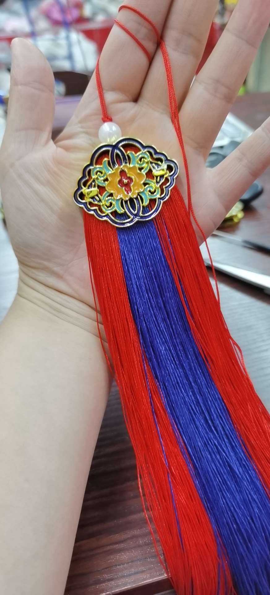 2021 New Factory Direct Wholesale China Knot Gift Raw Material Color Fringe details Picture