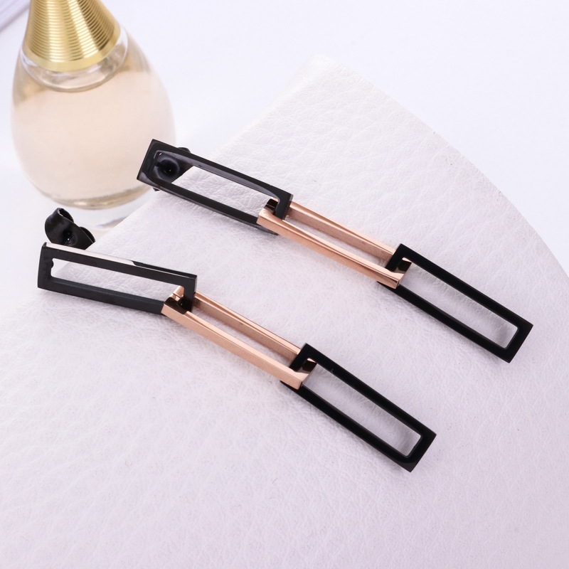 Earrings for women Summer harbor wind earrings for women Summer niche earrings for 2021 new fashion original design high sense rectangular hanging earrings 61