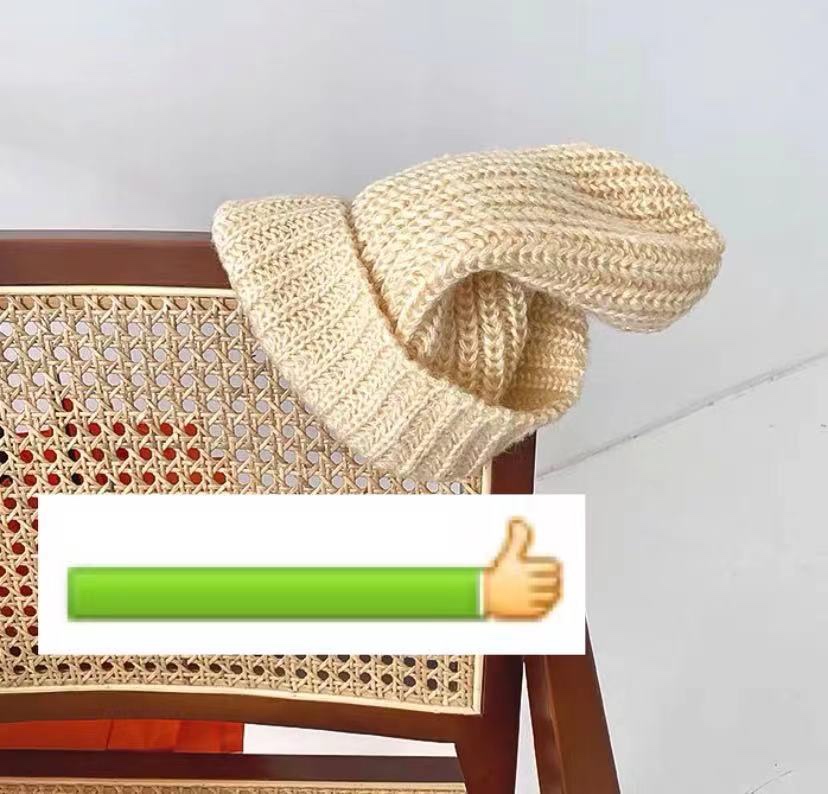 Japanese Dui Dui Hat Face Small Autumn And Winter Vintage Woolen Hat Warm Ear Oversize Application Scenario