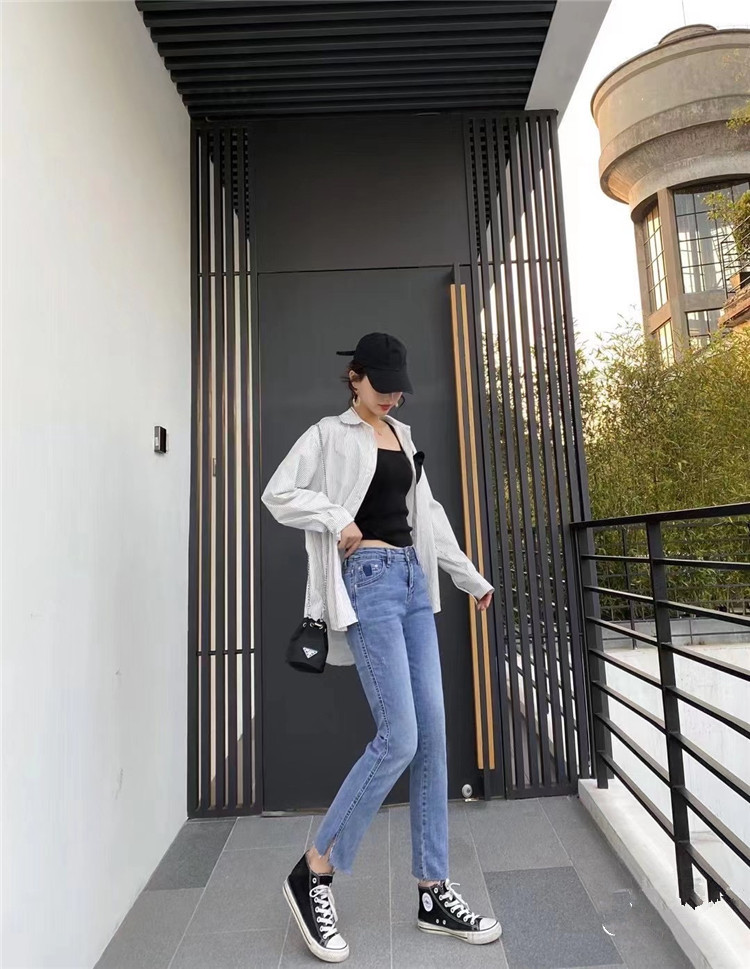 Jimmy sail verano 2021 nueva mujer blue jeans 1B2128102 Application Scenario