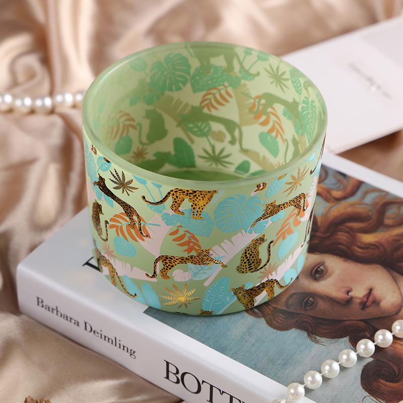 Applique candle cup 876