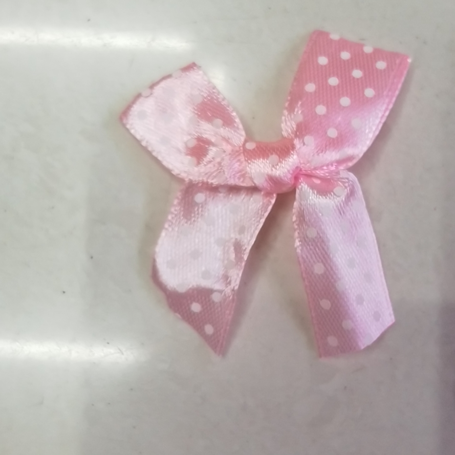 蝴蝶结5分段带印点玩具娃娃帽子篮子鞋子工艺品鞋子毛绒玩具礼品盒现货供应厂家直销