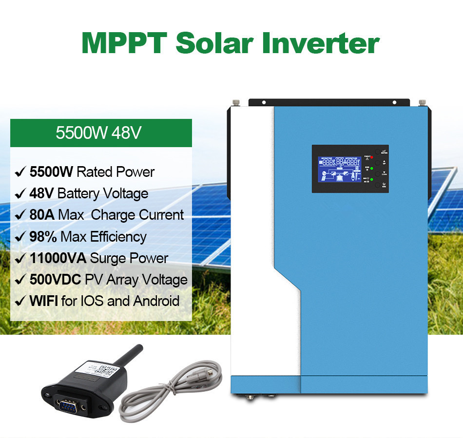 5.5KW 高频离网逆变控制一体机 Solar inverte详情图2