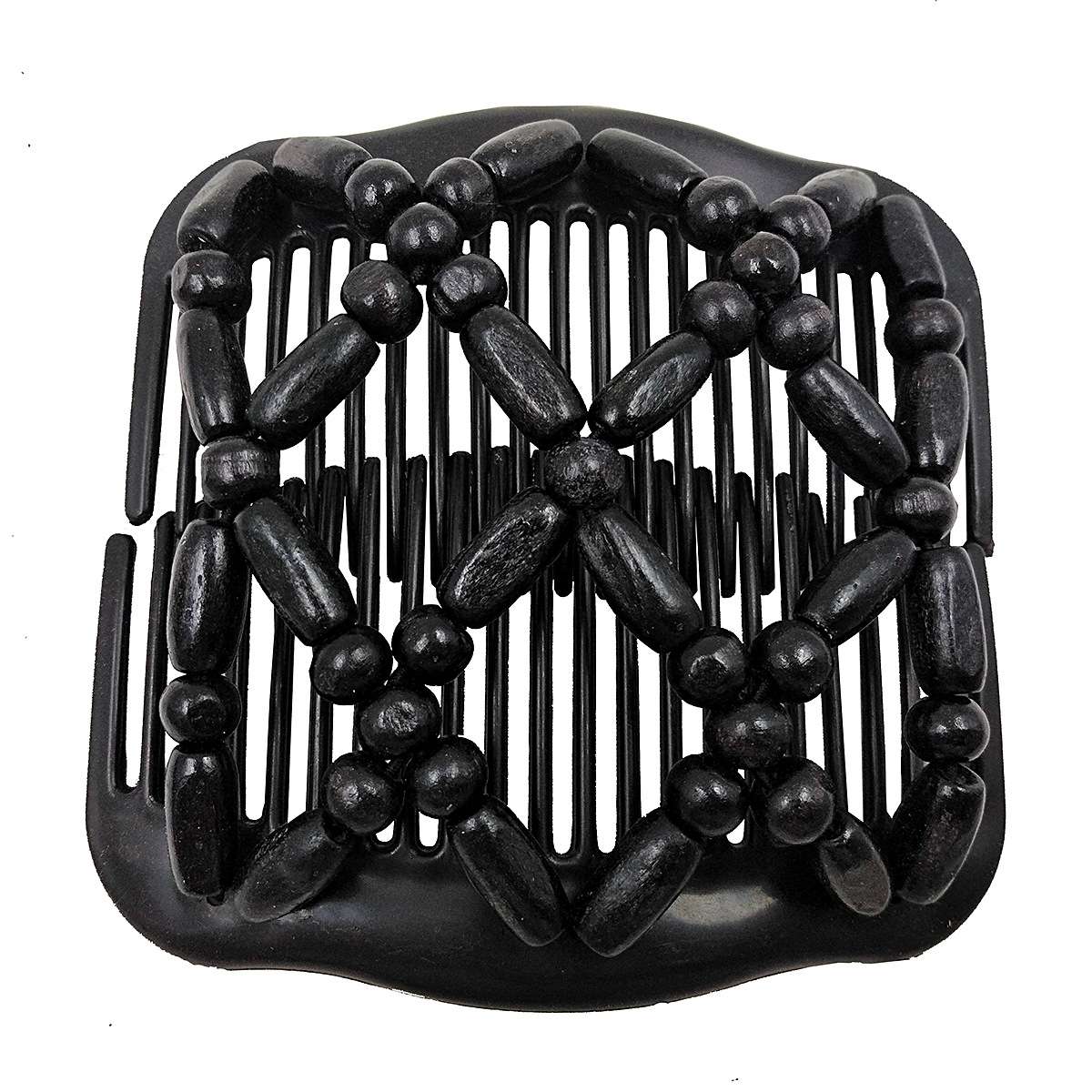 FLY567, a best-selling product in Europe and America, is an Amazon bestseller. It features a magic comb, a wooden bead double-row plug, and a versatile hair comb detail image 1