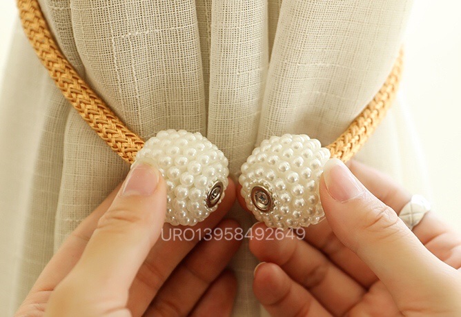 Pearl Magnetic Curtain Clip Curt Holders Tieback Clips Ha详情图11