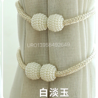 Pearl Magnetic Curtain Clip Curta Holders Tieback Clips Ha