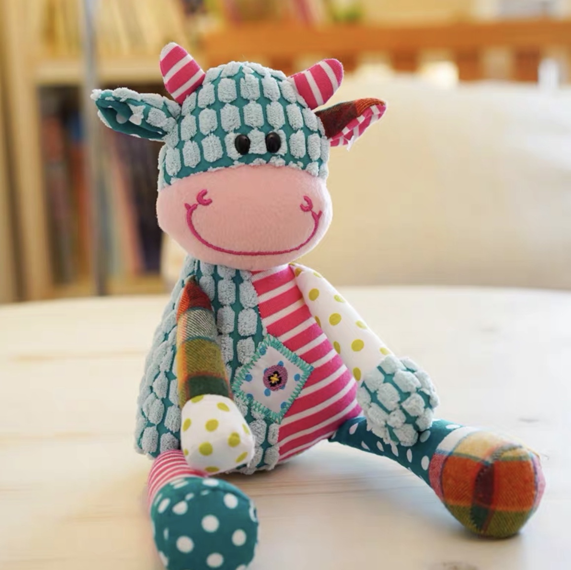 Baby plush toy to soothe sleeping cuddly calf sheep chicken Baby girl doll doll doll doll 77
