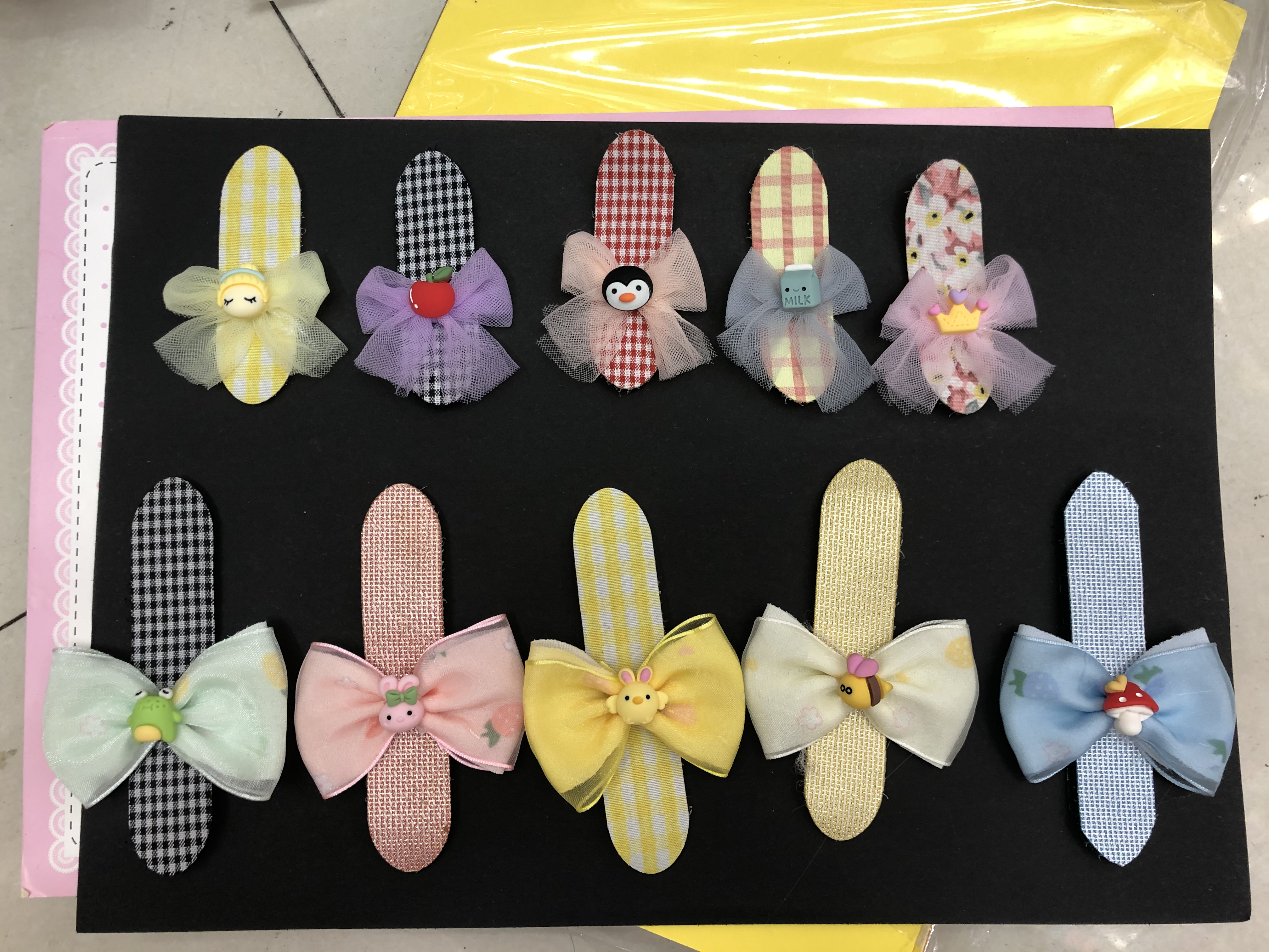 Class Bow Velcro Colorful Cute details Picture