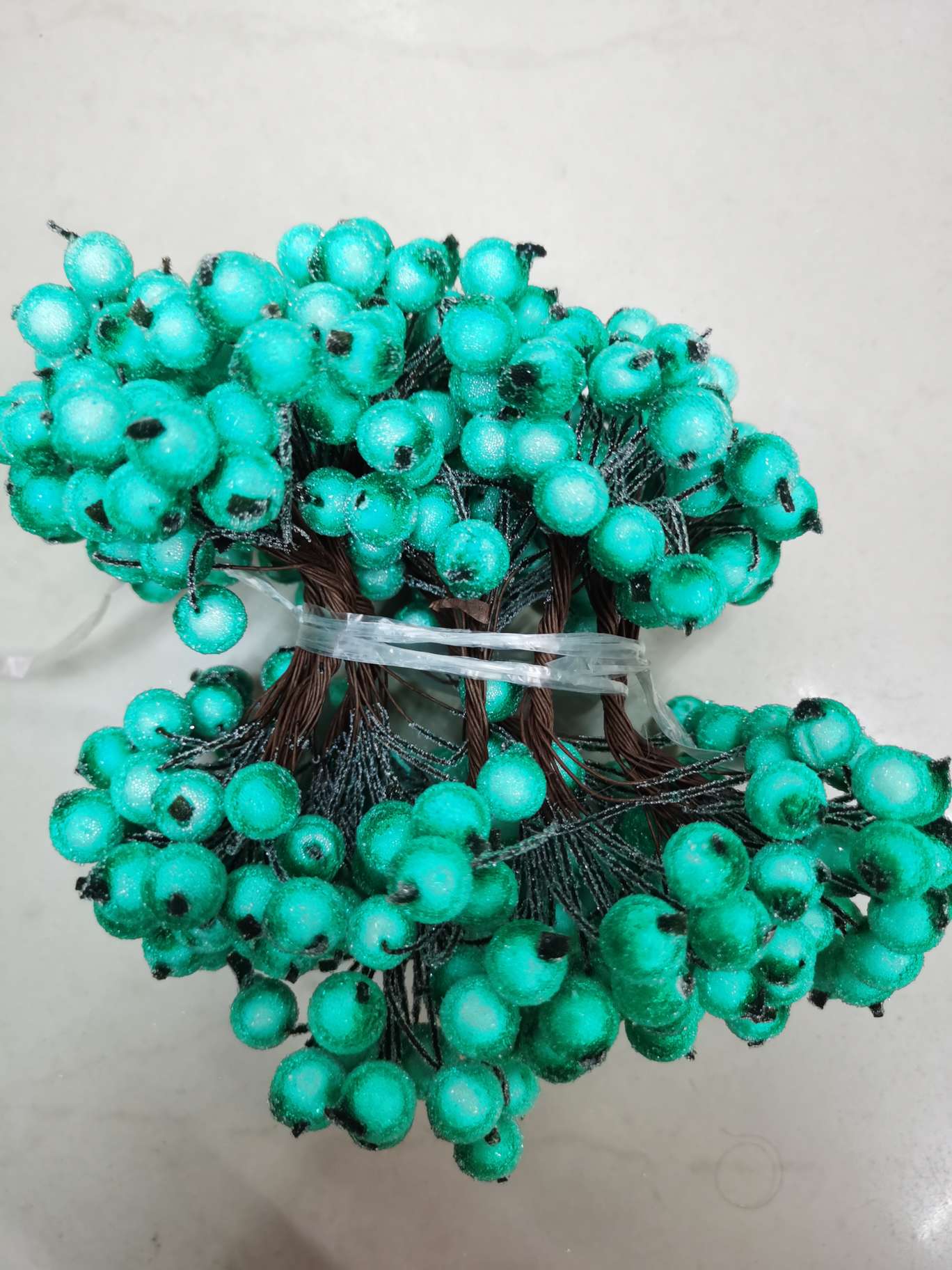 Glass fruit Tiffany Blue artificial flower Application Scenario