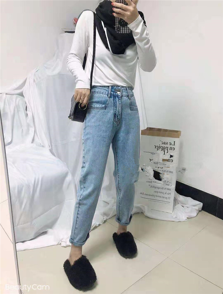 Jimmy sail verano 2021 inicio nuevos jeans azul claro 1B2128001 Application Scenario