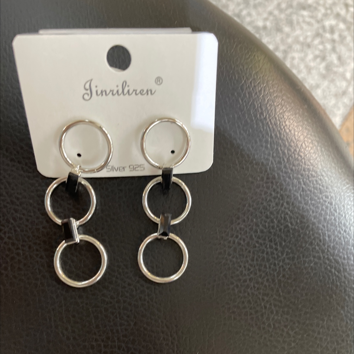 Today beauty Korean earrings fashion generous metal products long unique temperament sweet