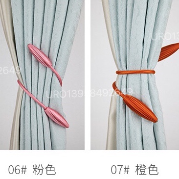 Home Curtain Holdbacks Woven Magnetic Curtai Tiebacks
