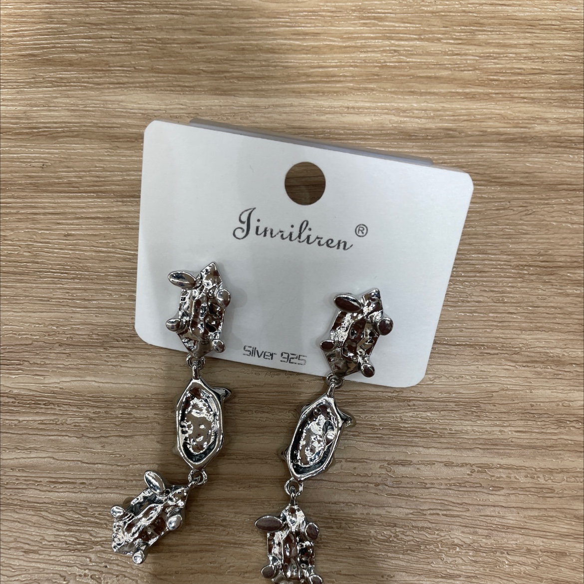 Today beauty Korean version earring metal products cartoon pattern long unique