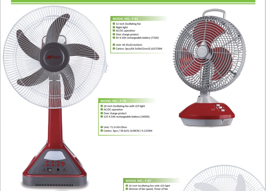 The 16-inch SOLAR floor FAN, 12V DC charging fan and vertical oscillating fan SOLAR FAN are selling well in exports Application Scenario