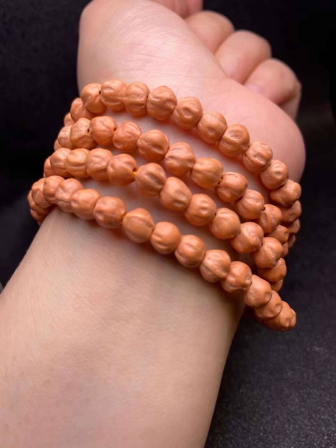 Perlas de buda de semillas de ciprés bodhi tamaño de juego 8m perlas de buda borde 002 Item Picture