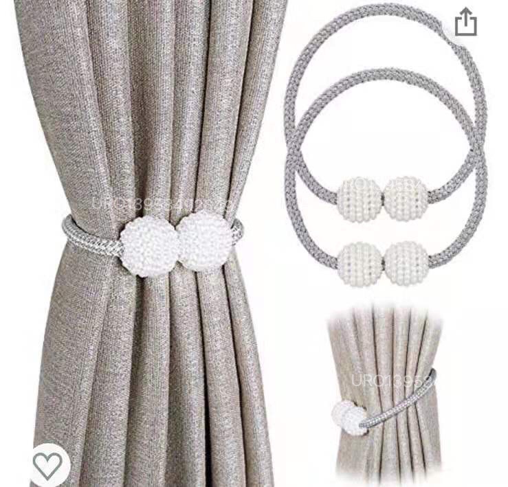 all kinds of Pearl Magnetic Curtain Clip  Item Picture