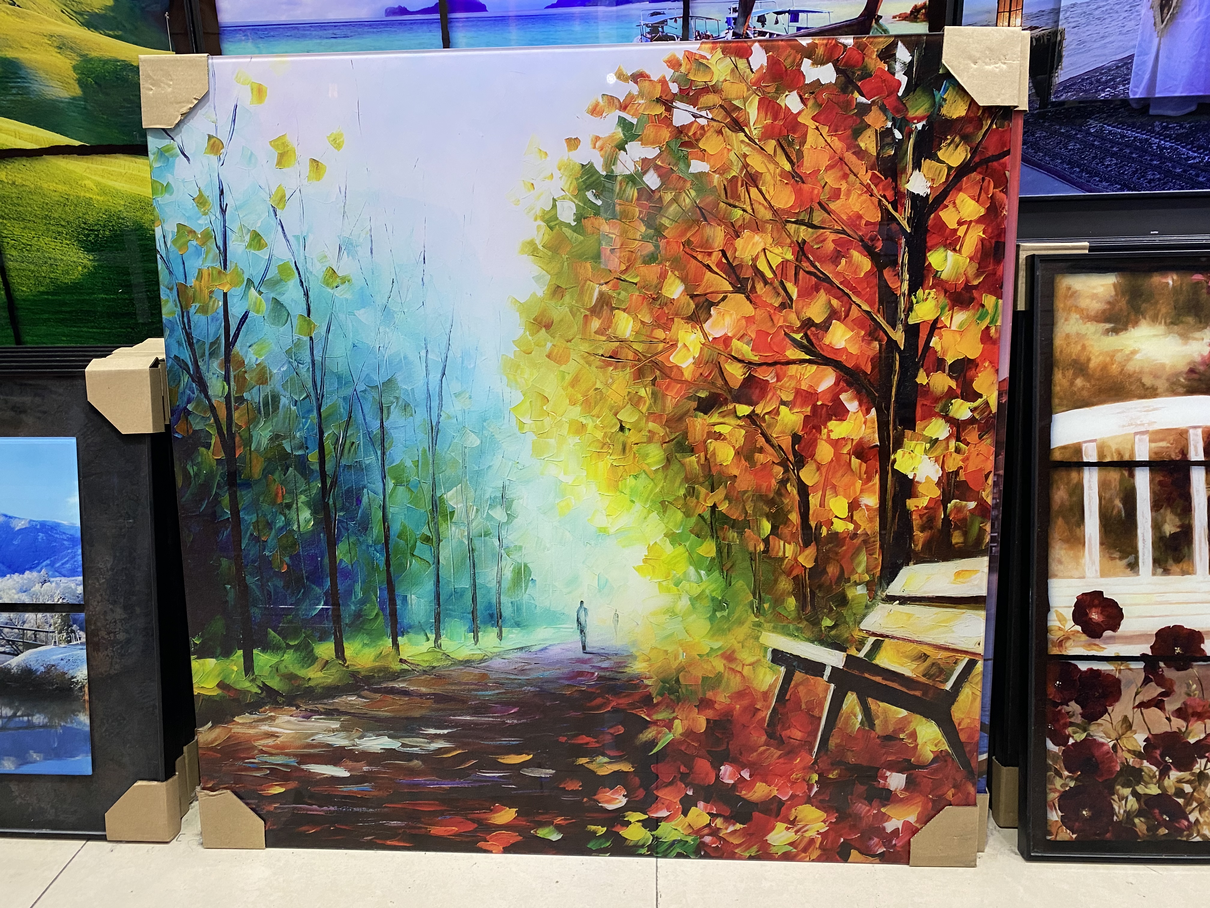 客厅装饰画工艺品油画京瓷画晶瓷画酒店KTV家用迷你厨房家用多功能卧室详情图3