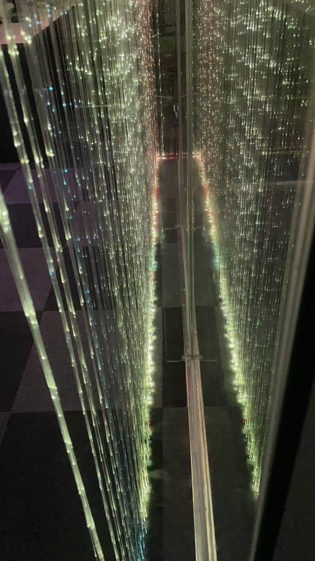 Hotel Lobby Chandelier Hotel Ballroom Crystal Light Rectangular Living Room Ceiling Light Sales Department Sand Table Light Custom Application Scenario